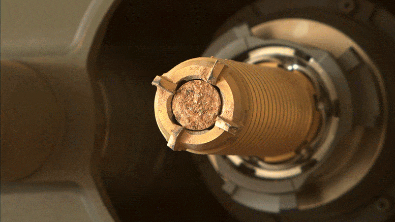 Perseverance Rover First Core From Delta