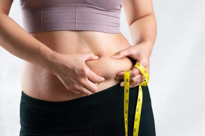 Weight Loss Fat Burner Concept