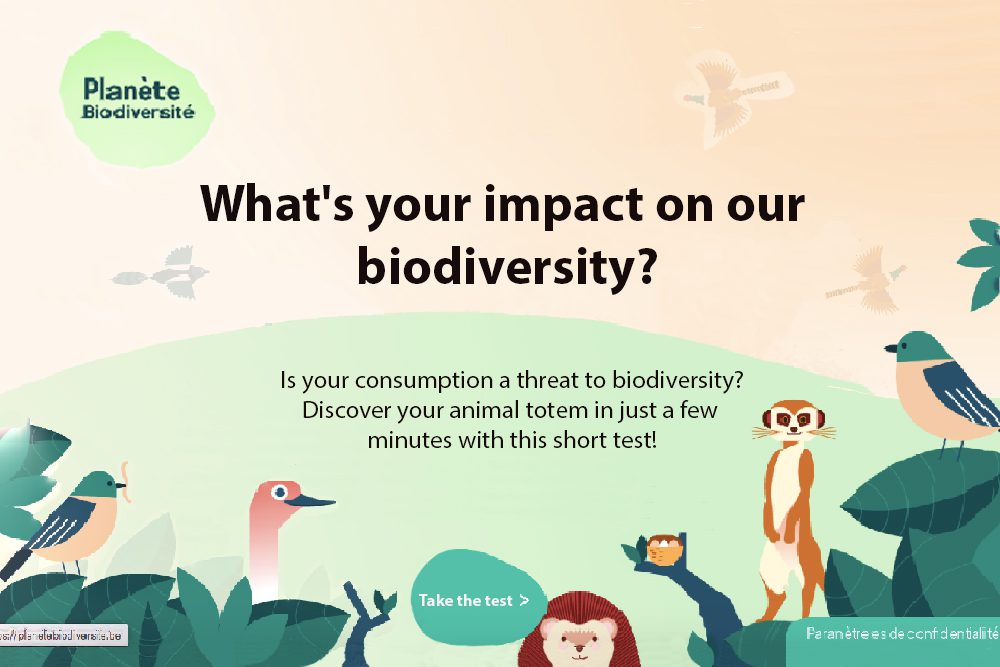 Biodiversity invites itself into primary and secondary school classes