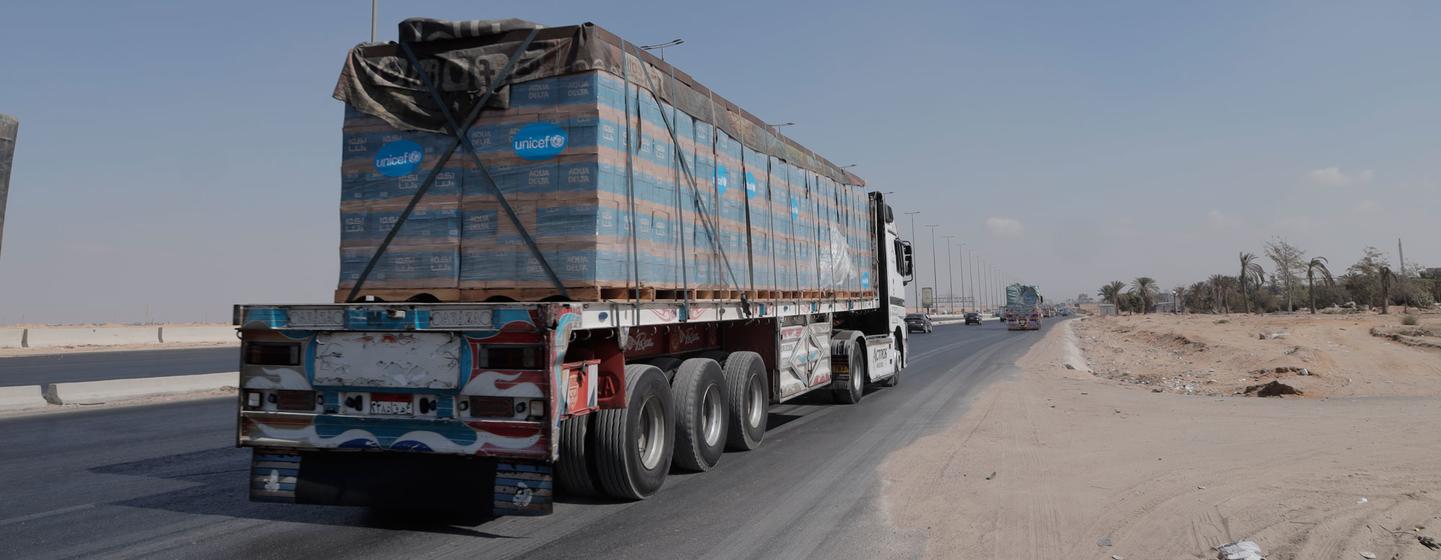 Explainer: What’s inside aid convoy at Gaza crossing