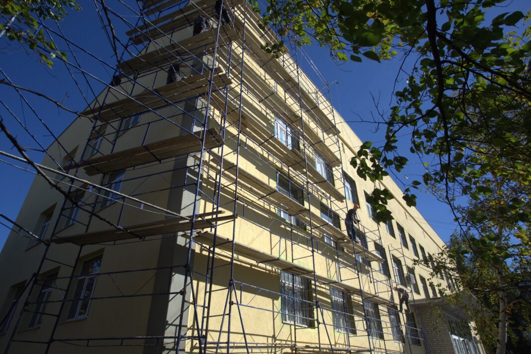 Ukraine hospital being renovated