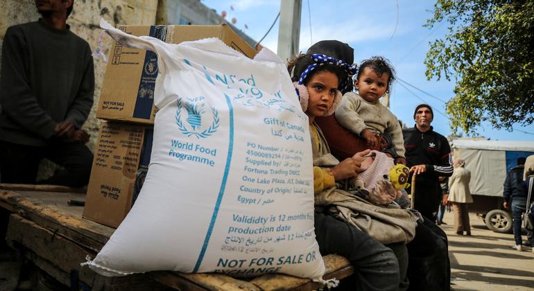 Gaza: More than a million receive food aid since the start of the ceasefire